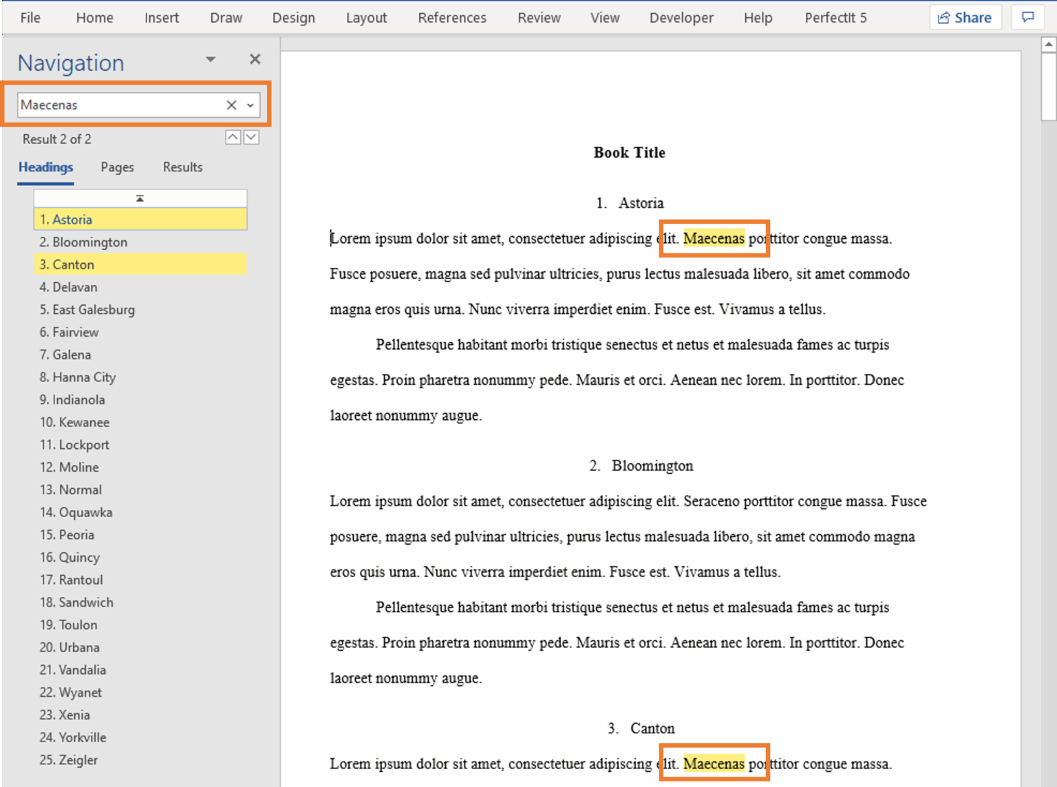 How to Reorganize Book Chapters with a Click