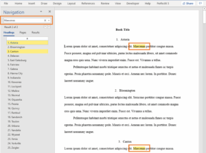 How to Reorganize Book Chapters with a Click